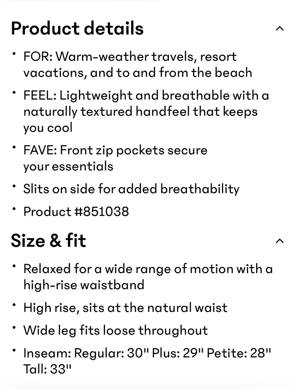 Athleta Retreat Linen Wide-Leg Pant - Picture 8 of 9